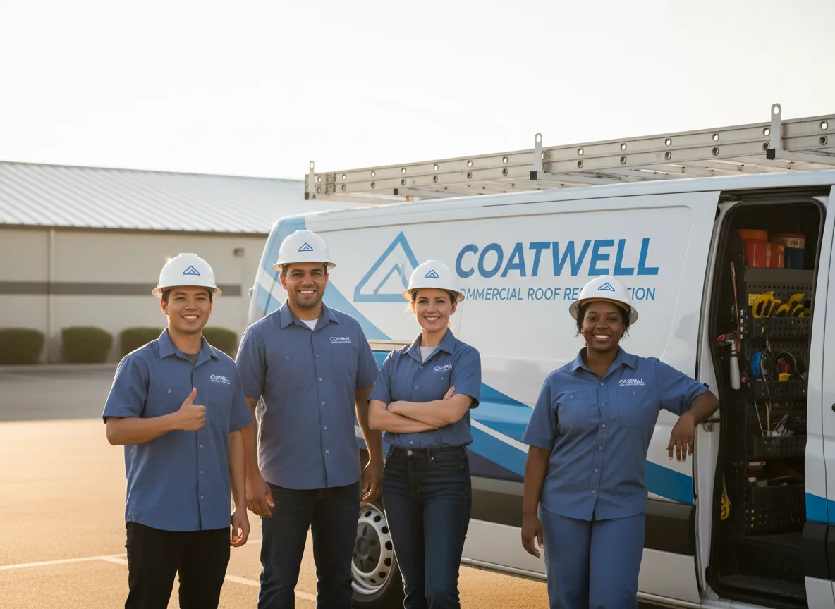 Commercial roof coating company in Liberty Center, IA